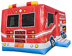 Fire Truck Bounce House